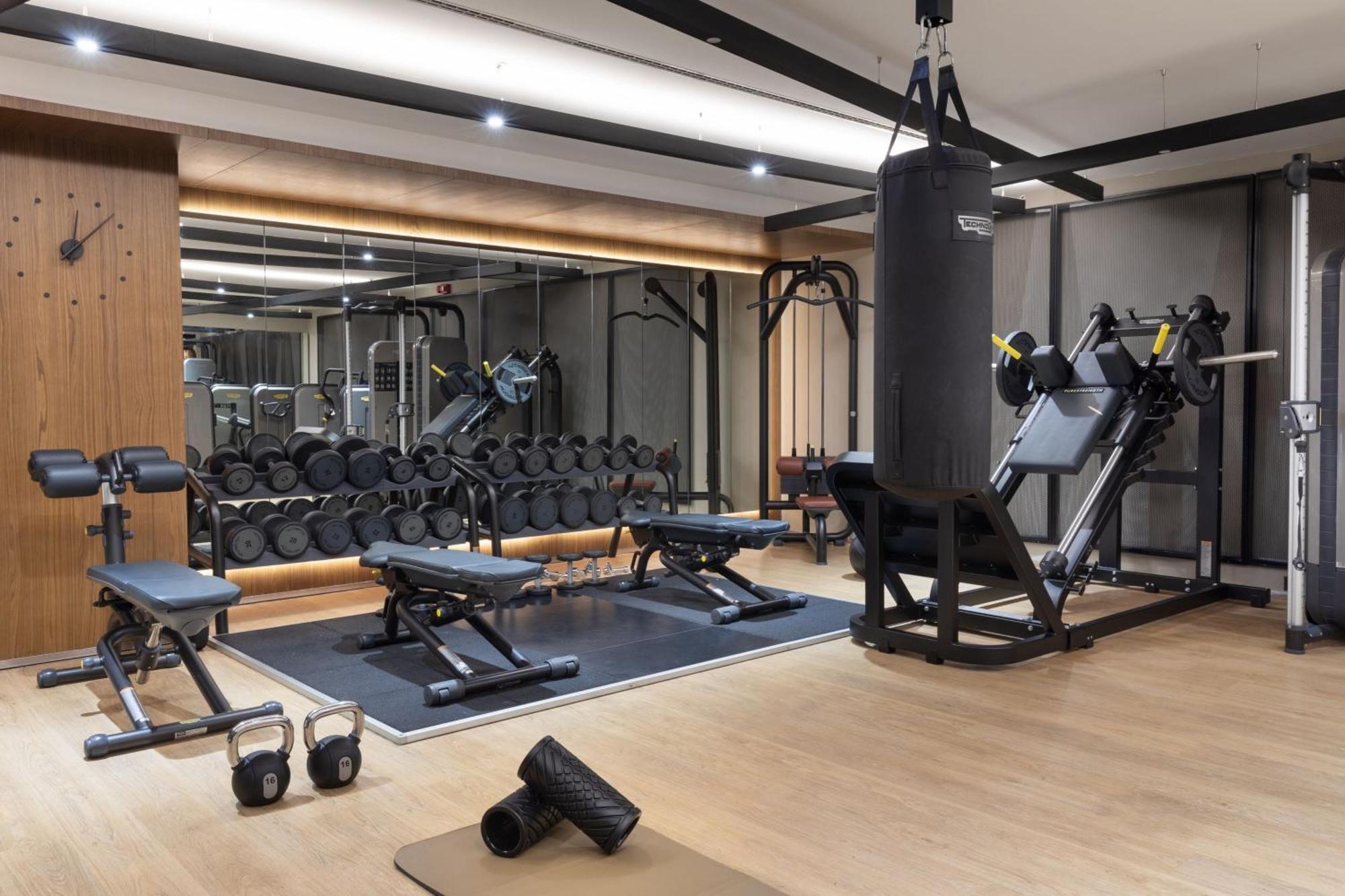 Skopje Marriott Hotel Exterior photo The gym at The Ivy Collection