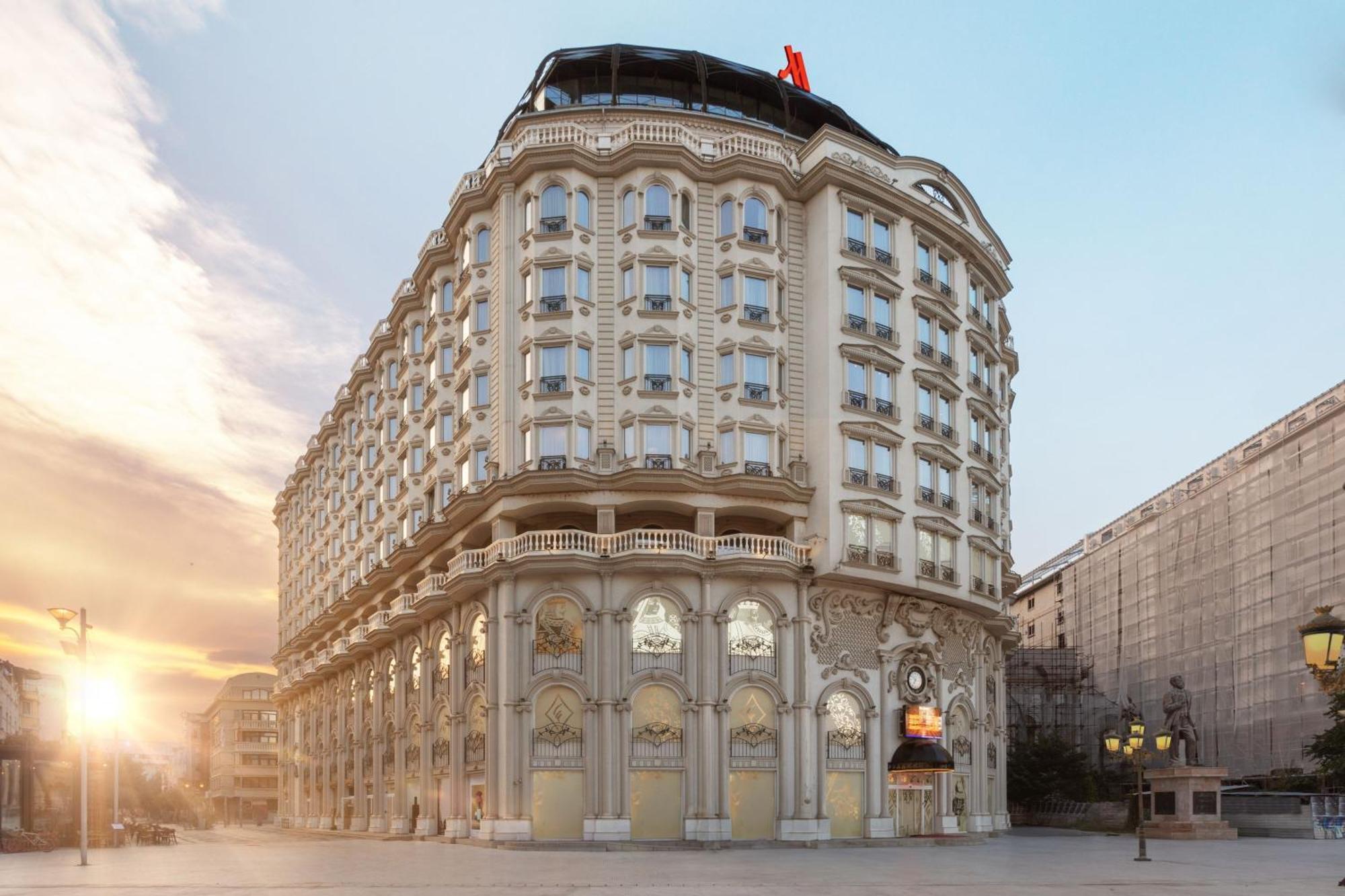 Skopje Marriott Hotel Exterior photo The hotel in 2015
