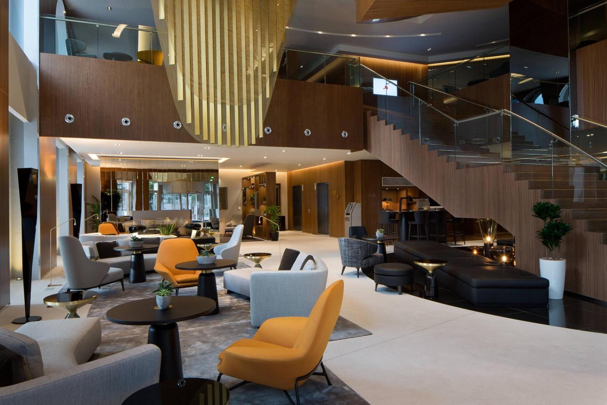 Skopje Marriott Hotel Exterior photo The lobby of the hotel