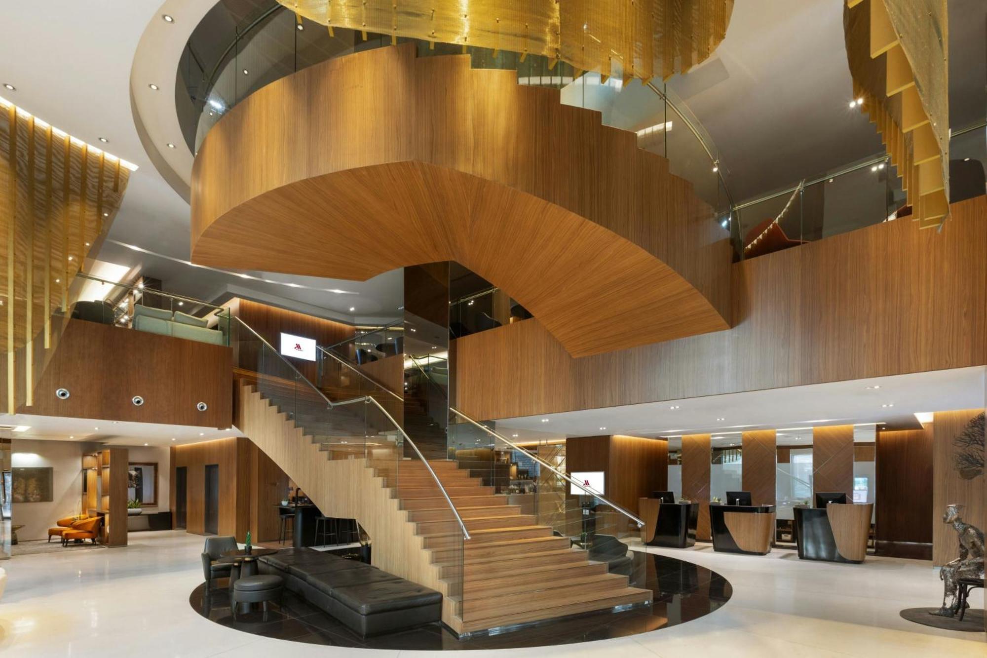 Skopje Marriott Hotel Exterior photo The lobby of the hotel